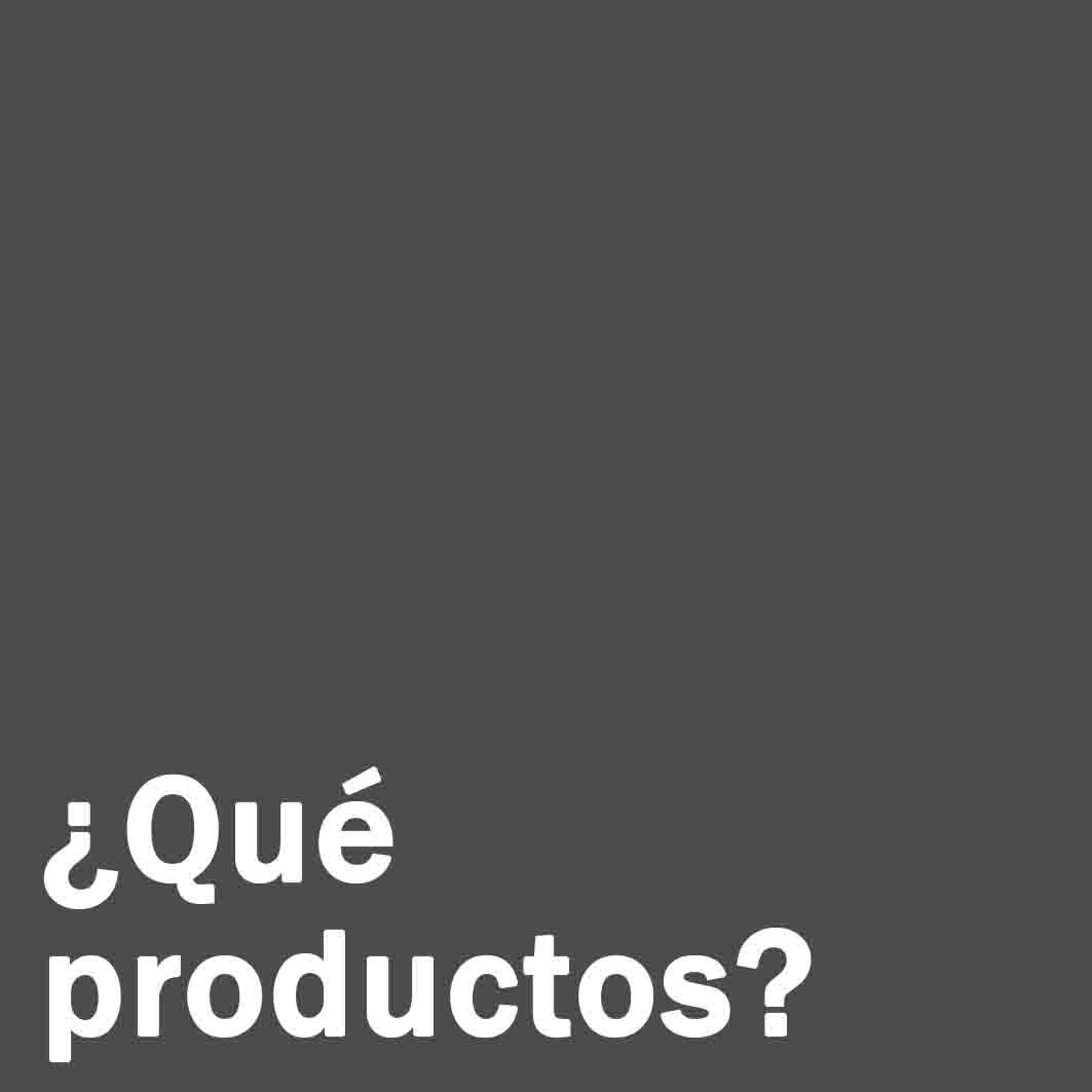 Que productos